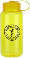Sports Bottles: 34oz Poly Fresh Cylinder Sports Bottles